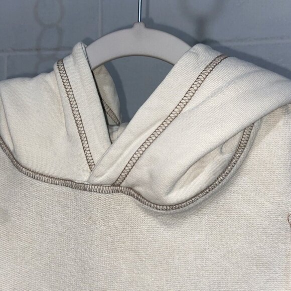 Mate the label Women's Endeavor Pioneer Terry Hoodie M/L Bone Activewear Lounge - Picture 4 of 8